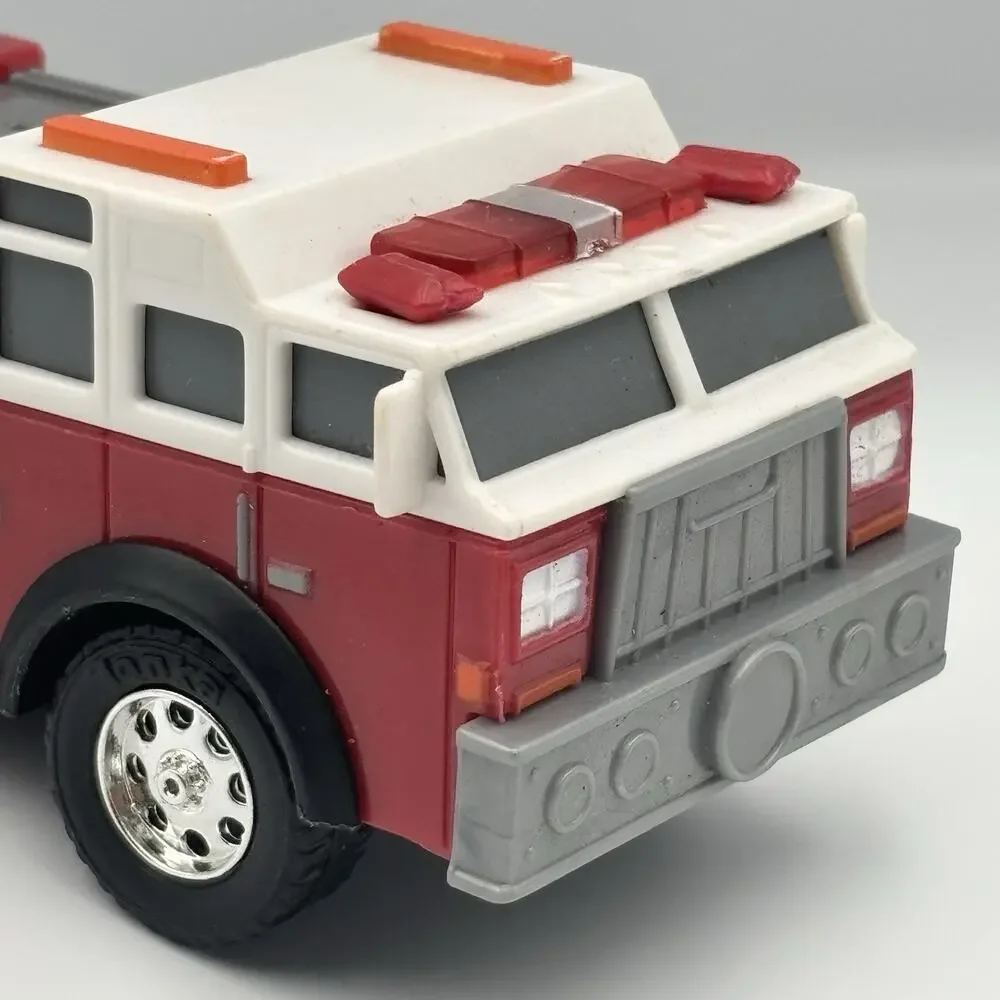 Tonka Toughest Minis Fire Truck Engine 07834 Hasbro 2016 Funrise Red White